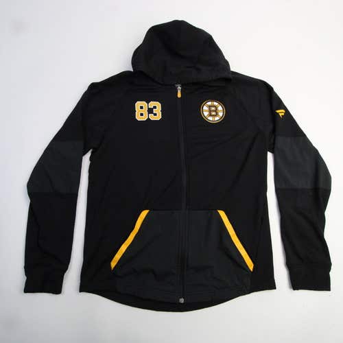 Karson Kuhlman Boston Bruins Fanatics Authentic Pro Locker Room Player Team Issue Hoodie M