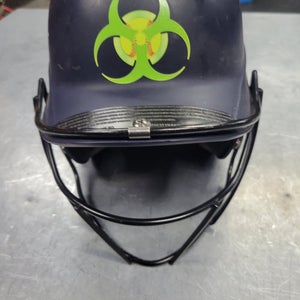 Used Mizuno Helmet W Mask Yth Sm Standard Baseball And Softball Helmets
