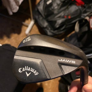 Used Callaway Right Handed Jaws Wedge 58 Degree Steel Shaft
