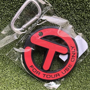 NEW Scotty Cameron Gallery Circle T For Tour Use Only Rubber Putting Disc, Red!