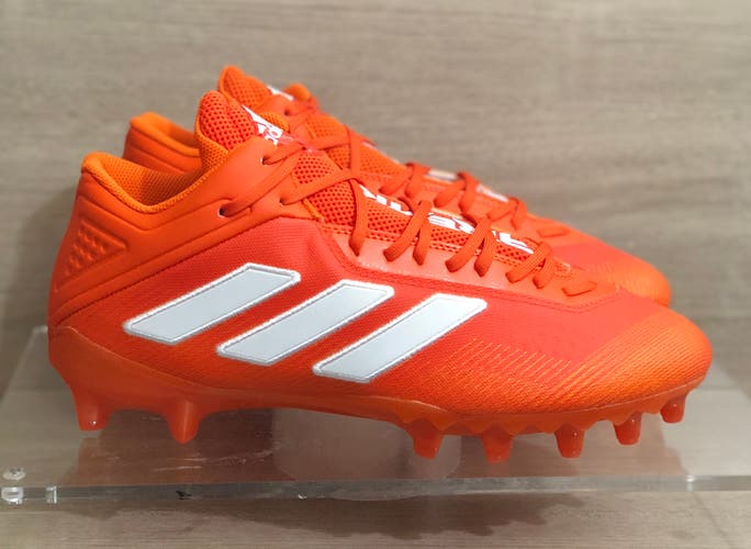 Adidas SM Freak Mid Football Cleats Orange FX1316 Mens size 13