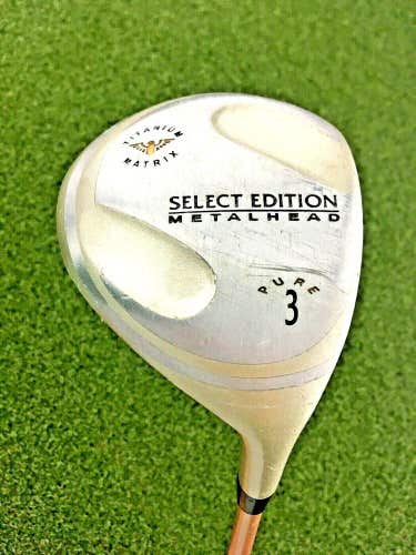 Select Edition Metalhead Titanium Pure 3 Wood / RH / 85g Ladies Graphite /gw2106