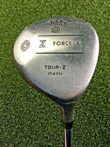 Aim Golf Z Force Tour-Z Stainless 9 Wood / RH ~40" / Regular Steel / gw3703