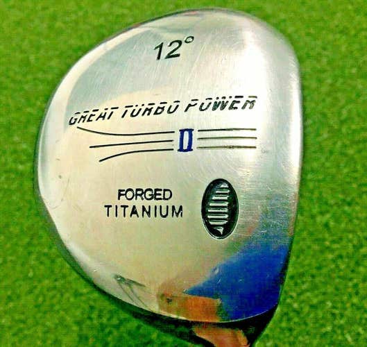 Great Turbo Power II Forged Ti Driver 12* / Regular Graphite / NEW GRIP / mm6785