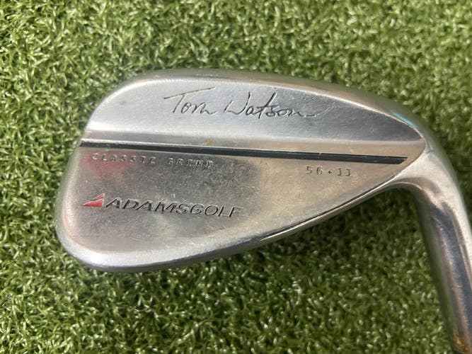 Adams Golf Watson Classic Grind Sand Wedge 56*11*  RH Stiff Steel ~35.5" /mm3487