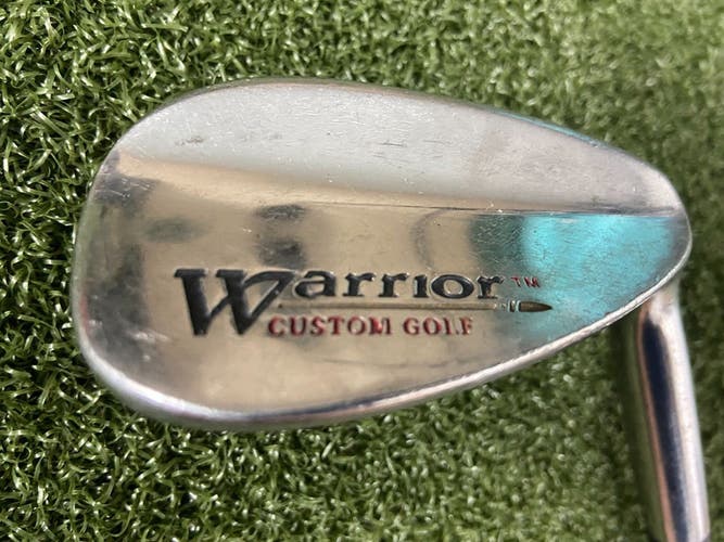 Warrior Golf Lob Wedge 60* / RH / Stepless Stiff Steel ~36" / New Grip / mm3488