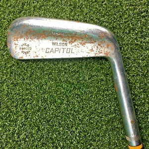 Wilson Capital Mild Forged Steel Blade Putter /  LEATHER GRIP / gw6048