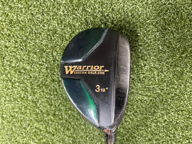 Warrior Custom Golf 3 Hybrid 19° / RH / Regular Graphite ~ 38.5” / sk0643