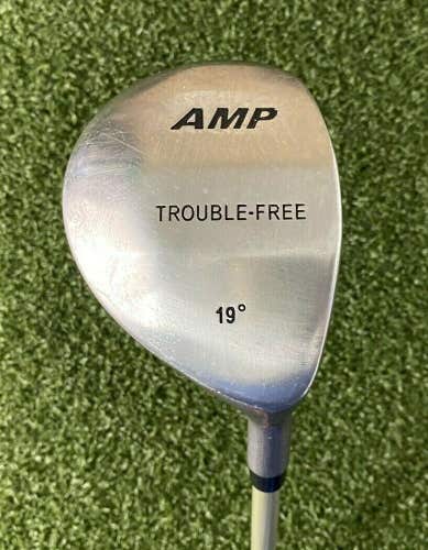 AMP Trouble-Free 5 Wood 19* / RH / Senior Graphite ~38" / Good Grip / jl4708