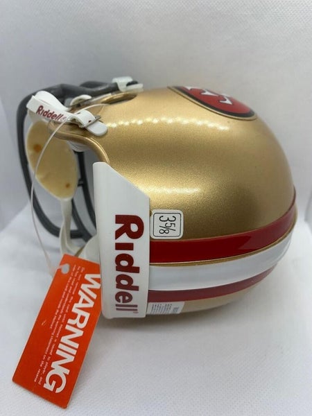 Ronnie Lott San Francisco 49ers Autographed Riddell Speed Throwback Logo  Mini Helmet