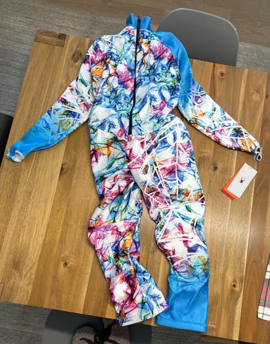 Women's New Large Spyder Ski Suit FIS Legal