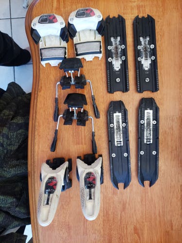 Used Marker All Mountain Griffon Ski Bindings 95mm Brake Width Max Din 13