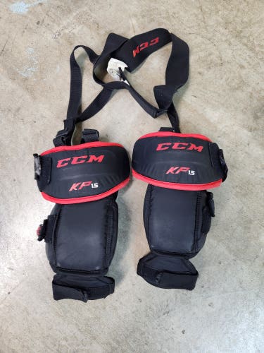 Used CCM KP 1.5 Jr Knee Protectors / Int Belt
