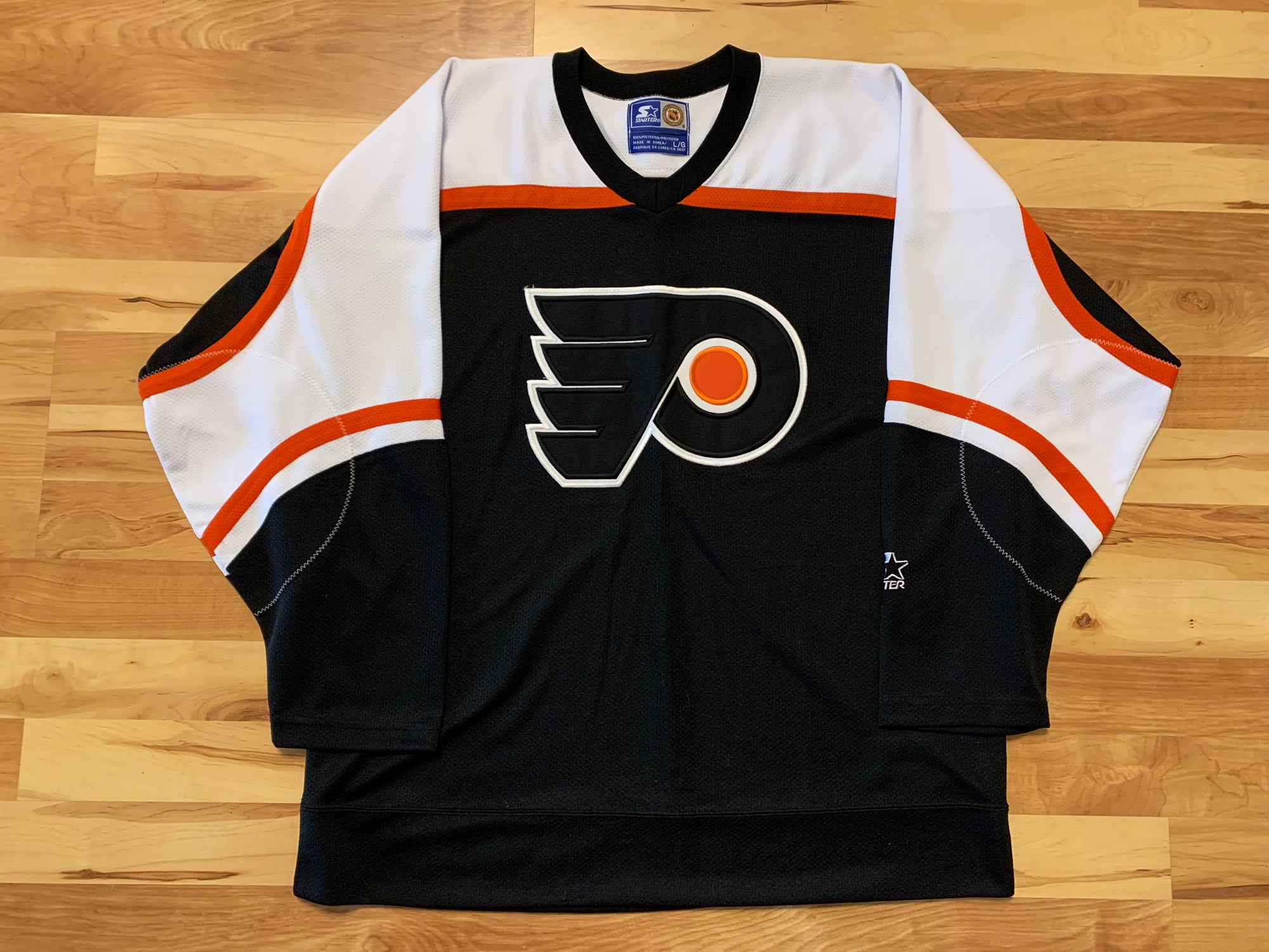 Philadelphia Flyers NHL Men's Fanatics Orange Logo Long Sleeve Shirt ~  NWT