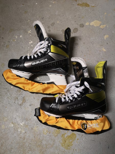 Senior Used Bauer Supreme 3S Hockey Skates Narrow Width Size 7.5