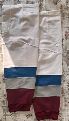 White New  Reebok Pro Stock Reebok Edge Socks