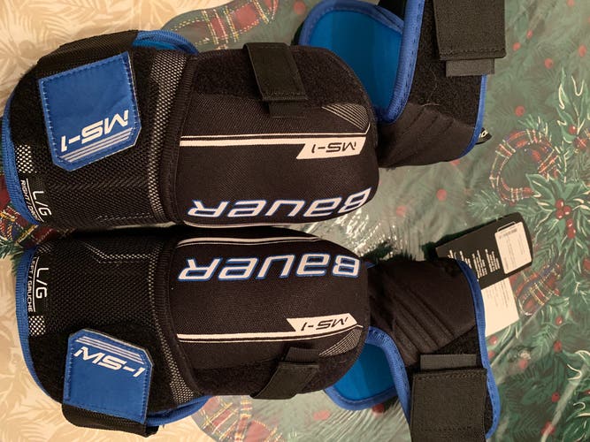 New Large Bauer Elbow Pads