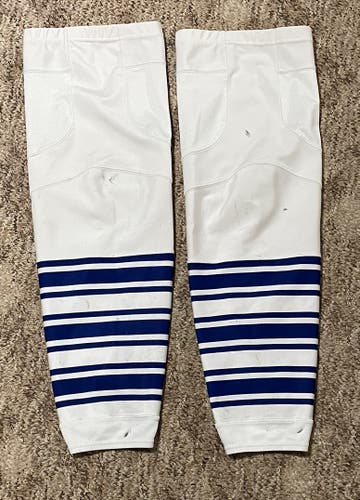 Toronto Maple Leafs Game used away socks ccm Large