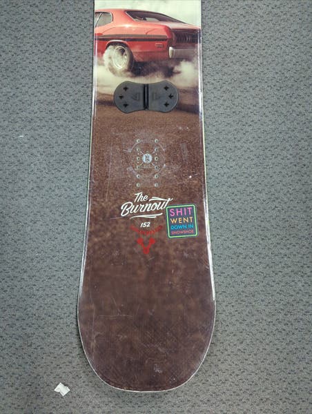 RIDE ライド burnout バーンアウト 152 スノーボード 板 RIDE BURNOUT