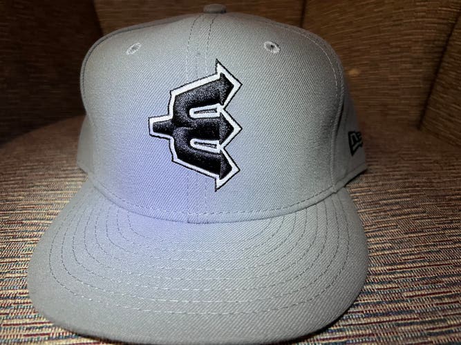 Everett Aquasox gry/black custom MiLB 59fifty