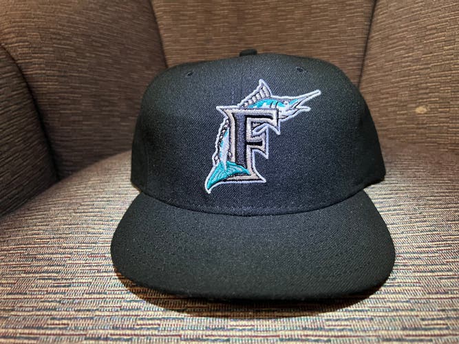 Florida Marlins Authentic 7 1/2 On field 59fifty