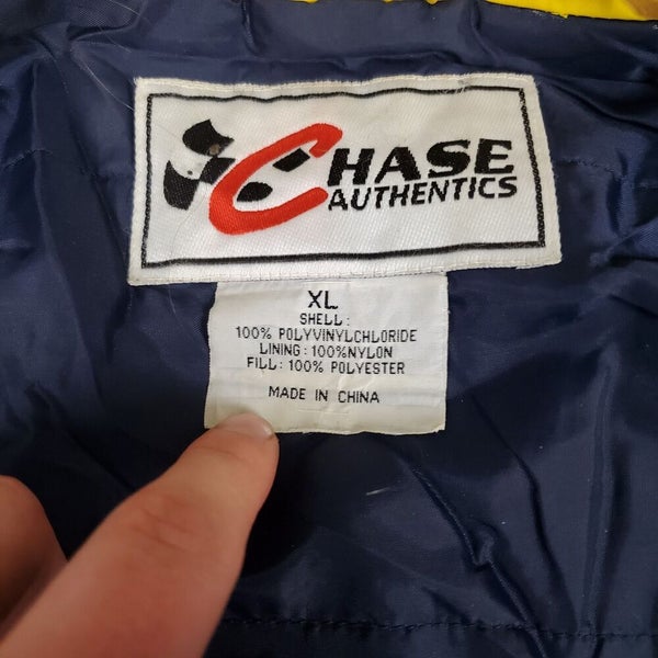 Rare Vintage CHASE AUTHENTICS Jeff Gordon DuPont Puffer Pit Jacket