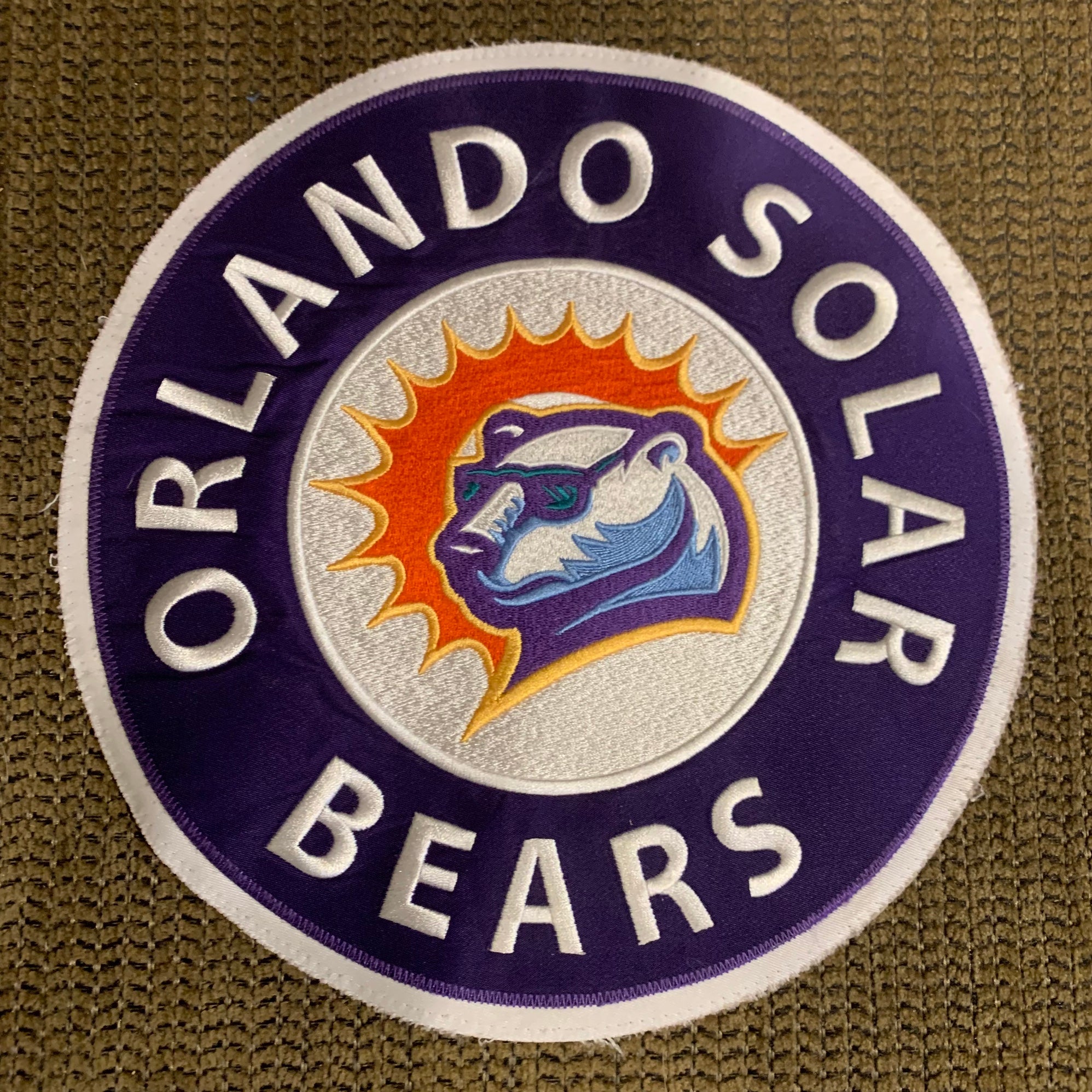 ORLANDO SOLAR BEARS Authentic Pro Jersey