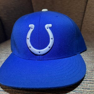 Indianapolis Colts 7 3/8 Mitchell and ness fitted