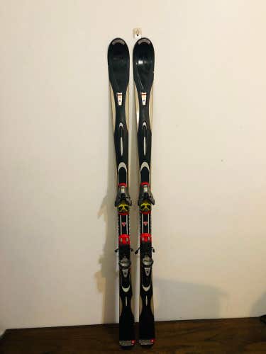 K2 Apache Crossfire Men's Downhill Skis Size 174 cm. Salomon Bindings FRESH TUNE