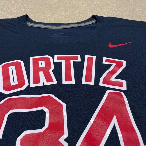 Nike Boston Red Sox DAVID ORTIZ Baseball Jersey BLUE