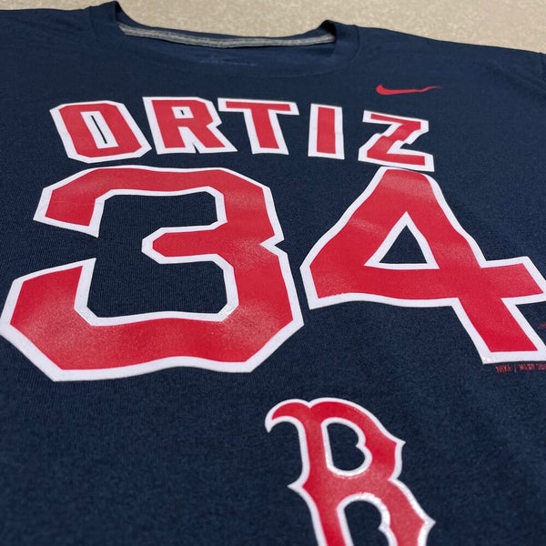 Nike Boston Red Sox DAVID ORTIZ Baseball Jersey BLUE