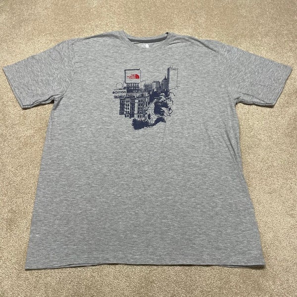 Men's Pleasures Gray Boston Red Sox Mascot T-Shirt Size: Small