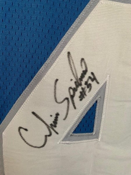 Chris Spielman Detroit Lions Beckett/coa Signed Official Licensed Reebok  Jersey