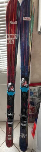 Nordica Ace J 148 cm ski with bindings