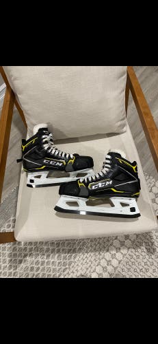 CCM Pro Stock Size 10 AS3 Super Tacks pro Hockey Goalie Skates