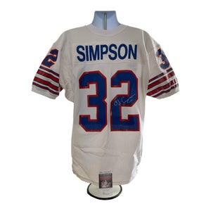 OJ Simpson Signed Wilson #32 Jersey - JSA Certification ( READ DISCRPITION)