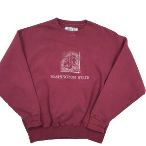 Vintage 90s Washington State Cougars Crewneck sweatshirt.