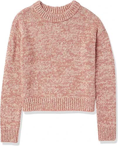 Goodthreads Women's Marled Long Sleeve Crewneck Sweater