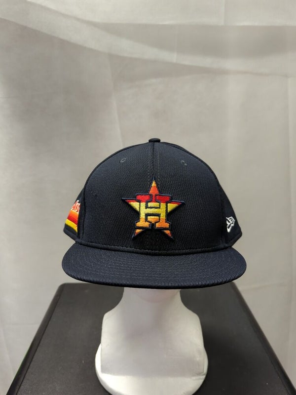 Houston Astros New Era Tie-Dye Wave Trucker 9FIFTY Snapback Hat