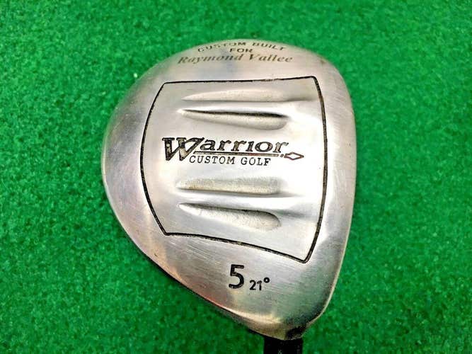 Warrior Golf 5 Wood 21* / RH / Harrison TOUR XP-F Stiff Graphite / mm2316