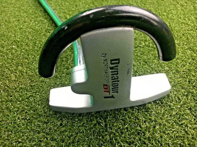 Northwestern Dyntatour DT-1 Halo Mallet Putter / RH / ~35" / NEW GRIP / mm3672