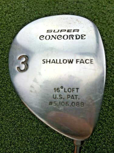 Super Concord Shallow Face 3 Wood 16* / RH ~42" / Regular Graphite / gw2917