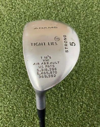 Adams Golf Tight Lies Strong 5 Wood / LH / Regular Graphite ~42" / jl5043