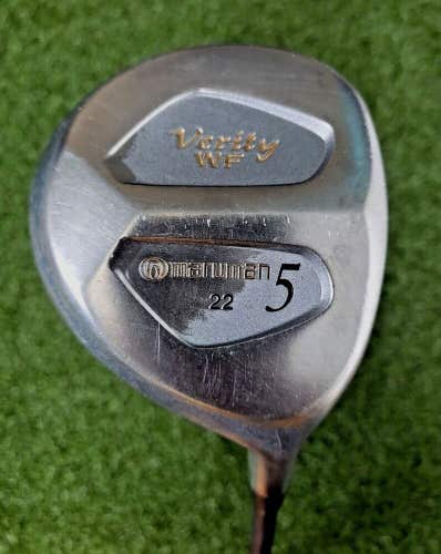 Maruman Verity WF 5 Fairway Wood 22* / RH / Regular Graphite ~41.5" / jd5704