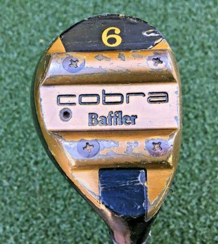 Cobra Baffler 6 Wood / RH / Ladies Steel ~40" / Good Grip / Nice Club / mm2773.1