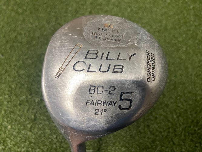 Knight Golf BC-2 Billy Club 5 Wood 21* Left-Handed LH / Regular Graphite /mm5860
