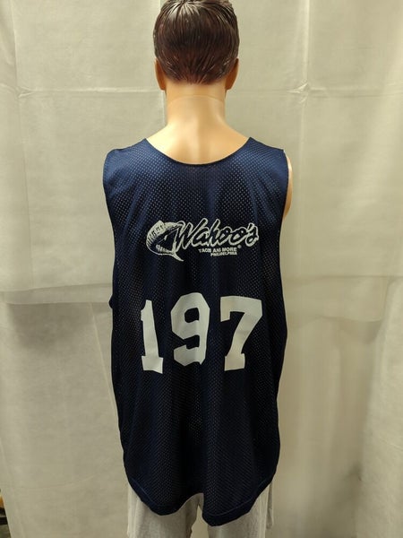 Vintage Stitched Squires Basketball Jersey Blue used XL Majestic Jersey