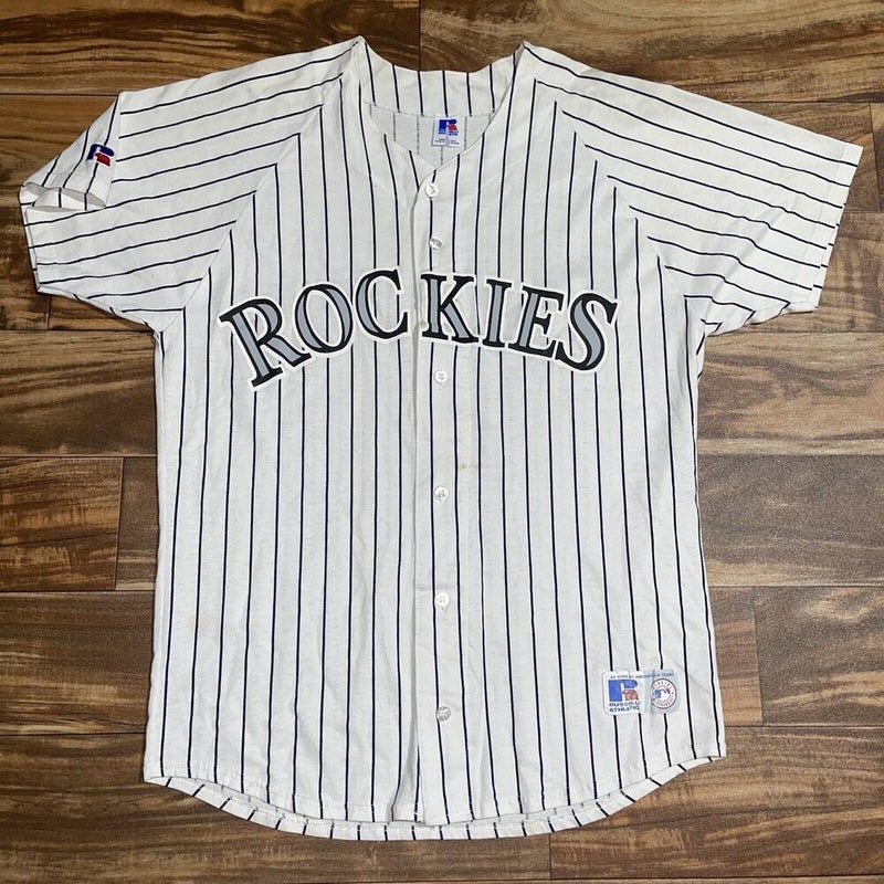 Majestic Colorado Rockies T-Shirt (Adult X-Large  