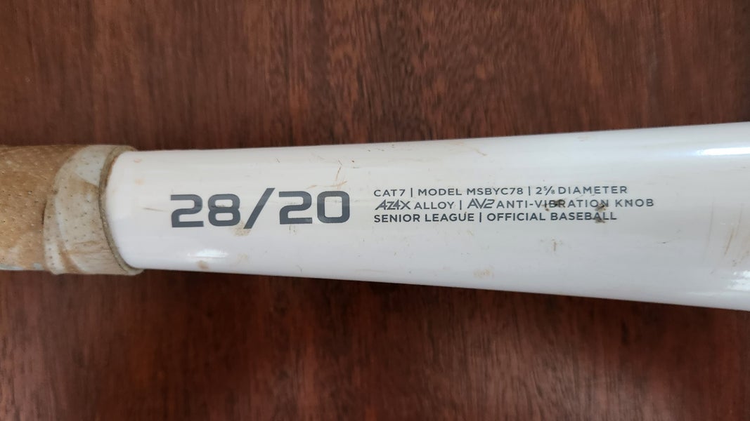 Used USSSA Certified 2018 Marucci Alloy CAT 7 Bat (-8) 20 oz 28"