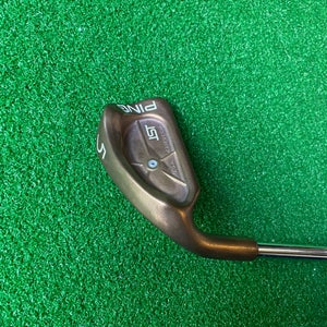 Left Handed Ping ISI Beryllium Copper Silver Dot Steel Shaft Individual 5 Iron